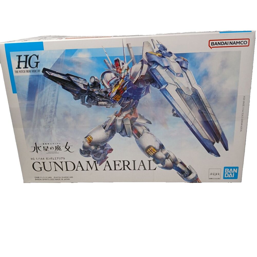 Bandai HG 1/144 Gundam Aerial The Witch from Mercury Model Kit NEW 4573102630308